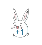 The adorkable rabbit（個別スタンプ：3）