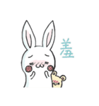 The adorkable rabbit（個別スタンプ：6）