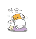 The adorkable rabbit（個別スタンプ：9）