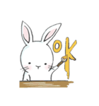 The adorkable rabbit（個別スタンプ：17）