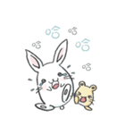 The adorkable rabbit（個別スタンプ：22）