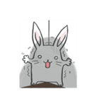 The adorkable rabbit（個別スタンプ：26）