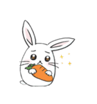 The adorkable rabbit（個別スタンプ：37）