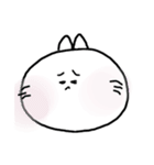 白いねこのしゅしゅ。（個別スタンプ：2）