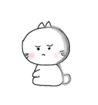 白いねこのしゅしゅ。（個別スタンプ：23）