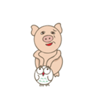 Pig teammate speciallll（個別スタンプ：22）