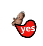 yes  i  can（個別スタンプ：3）