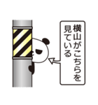 横山パンダ（個別スタンプ：25）