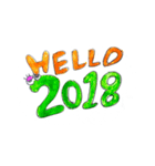 stickers for new year（個別スタンプ：11）