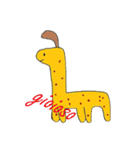 きりんおーそくんのスタンプ（個別スタンプ：1）