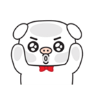 White pig Pini（個別スタンプ：21）