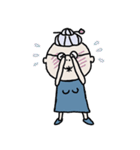 Lovely old lady（個別スタンプ：9）