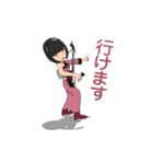 三味線女子2（個別スタンプ：7）