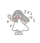 幸せな女の子や動物たち（個別スタンプ：7）