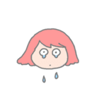 幸せな女の子や動物たち（個別スタンプ：20）
