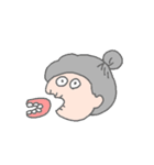 幸せな女の子や動物たち（個別スタンプ：27）