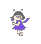 幸せな女の子や動物たち（個別スタンプ：33）