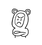 Bear Draw 1（個別スタンプ：2）