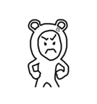 Bear Draw 1（個別スタンプ：5）