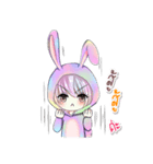 Ammieka bunny girl（個別スタンプ：11）