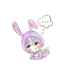 Ammieka bunny girl（個別スタンプ：29）