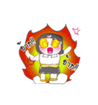 >>>My name is Mika.*_*（個別スタンプ：2）