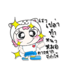 >>>My name isMee. ^_^（個別スタンプ：12）