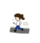 Abby - Worldwide（個別スタンプ：21）