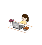Abby - Worldwide（個別スタンプ：23）