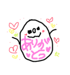 asa no oekaki tegakimoji（個別スタンプ：6）