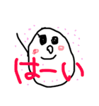 asa no oekaki tegakimoji（個別スタンプ：37）