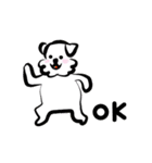 A cute puppy 'Cream'（個別スタンプ：17）