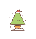 Christmas tree and Fat cat（個別スタンプ：2）