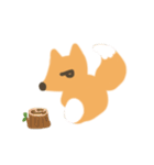 The Little Fox - FOXP2（個別スタンプ：1）