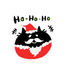 黒猫シャンティのクリスマス＆お正月（個別スタンプ：5）