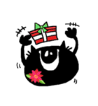 黒猫シャンティのクリスマス＆お正月（個別スタンプ：26）