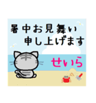 せいら ねこ（個別スタンプ：11）