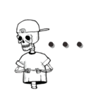 Mr. Skull chef kheemao（個別スタンプ：22）