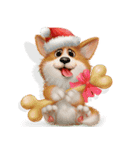 Merry Christmas cats and dogs（個別スタンプ：8）