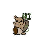 The squirrel squirrelchan（個別スタンプ：2）