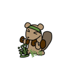 The squirrel squirrelchan（個別スタンプ：8）