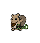 The squirrel squirrelchan（個別スタンプ：12）