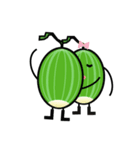 Watermelon Grandpa and Grandma（個別スタンプ：8）