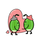 Watermelon Grandpa and Grandma（個別スタンプ：20）