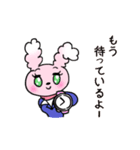 It move Greeting of rabbit（個別スタンプ：22）