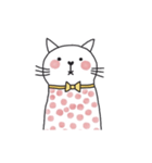 Love me love my cat, Mink (Animated,De)（個別スタンプ：9）