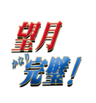 ★至高の名字！望月さん専用★（個別スタンプ：15）