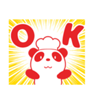 コッペ亭 コッペパンダ（個別スタンプ：5）