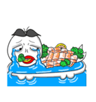 trouble fish（個別スタンプ：13）