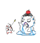 trouble fish（個別スタンプ：14）